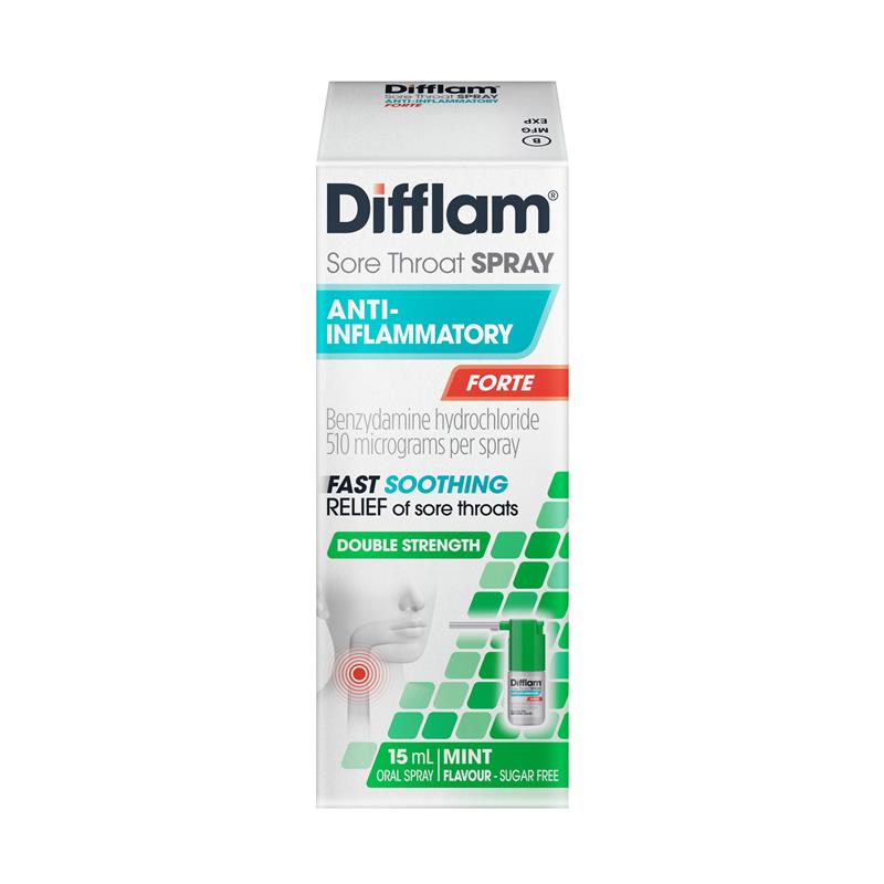 Difflam Forte Throat Spray 15ml — Kiwi Chemist