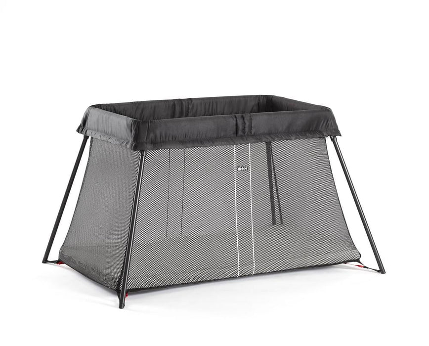 Baby Bjorn Travel Cot Light (Black Mesh)