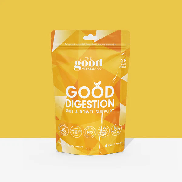 The Good Vitamin Co Good Digestion Gut & Bowel Pouch 28s