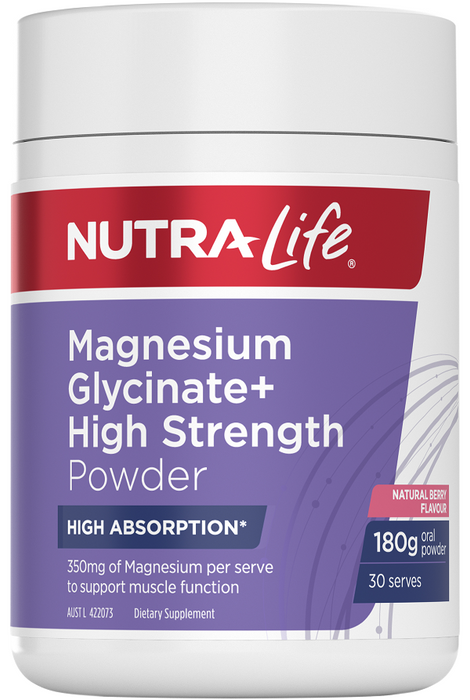 Nutralife Magnesium Glycinate Powder 180g