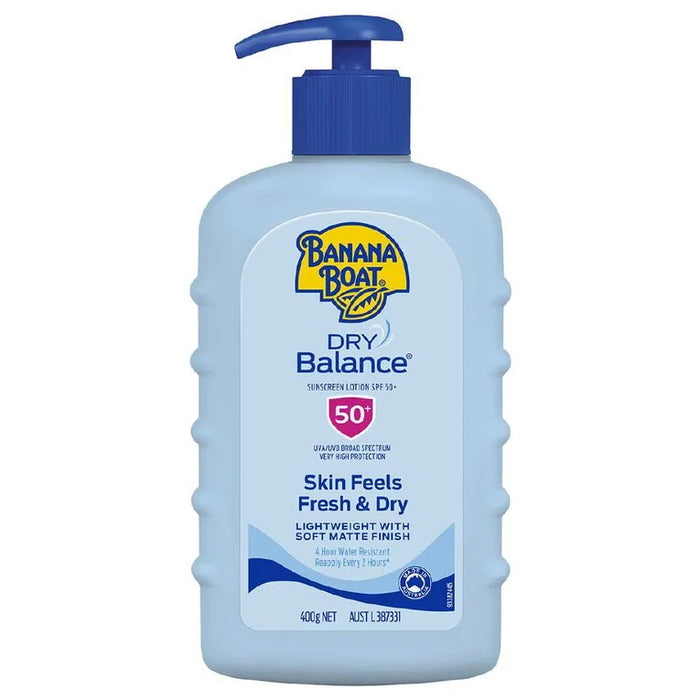 Banana Boat Dry Balance SPF50+ 400g Pump