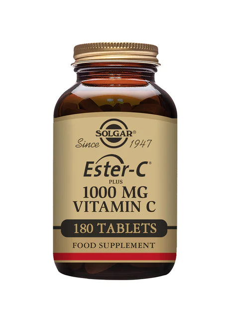 SOLGAR ESTER C 1000 MG TABLETS 180s