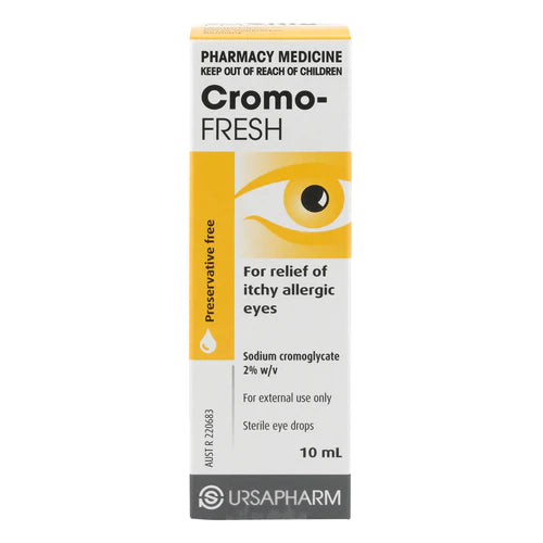 Cromo-Fresh Eye Drops 20MG/ML 10ml