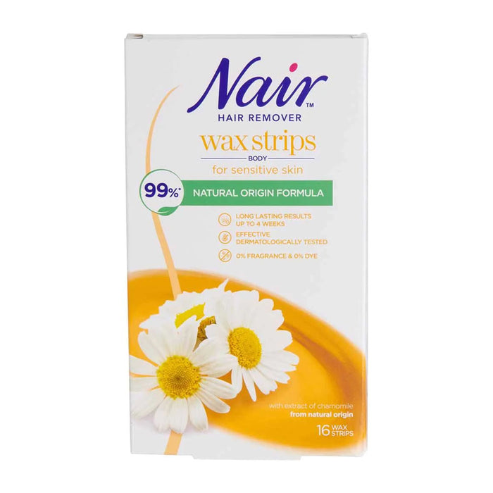 Nair Body Wax Strips - 16 strips