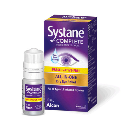 Systane Complete (Preservative-Free) Eye Drops 10ml — Kiwi Chemist