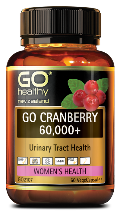 Go Healthy Go Cranberry 60,000+ (60 Vege Caps)