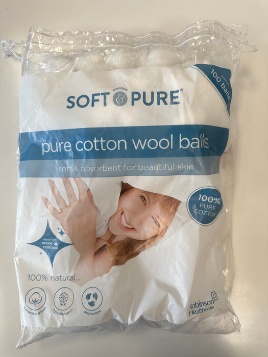 Soft & Pure Cotton Balls 100s